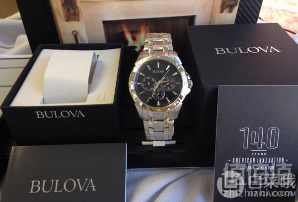 Bulova 宝路华 96C107 男士三眼计时腕表 Prime会员免费直邮含税到手811元