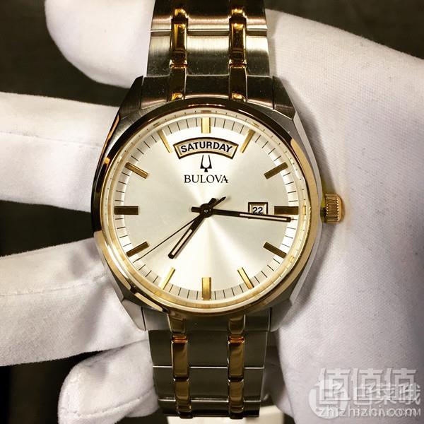 3.2折，Bulova 宝路华 98C127 男士双色不锈钢时装腕表 Prime会员免费直邮含税到手849元