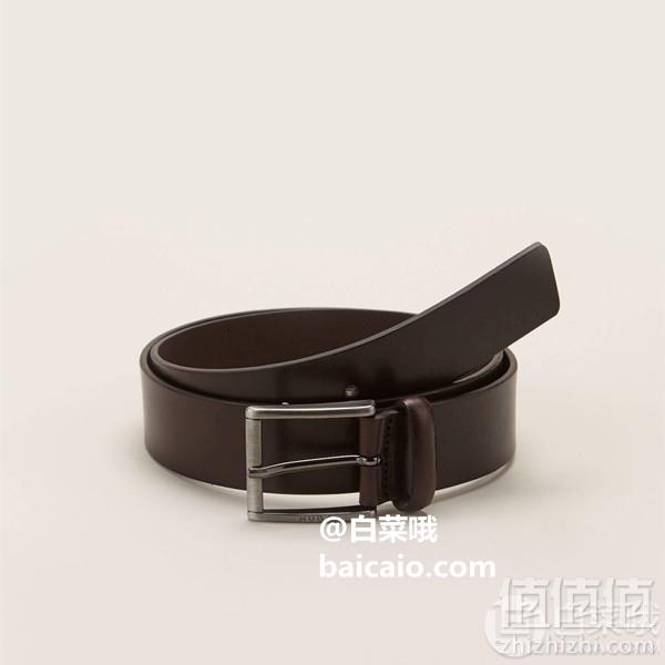 限115码，HUGO Hugo Boss 雨果·博斯 Greid 男士真皮皮带 Prime会员凑单免费直邮含税到手168元
