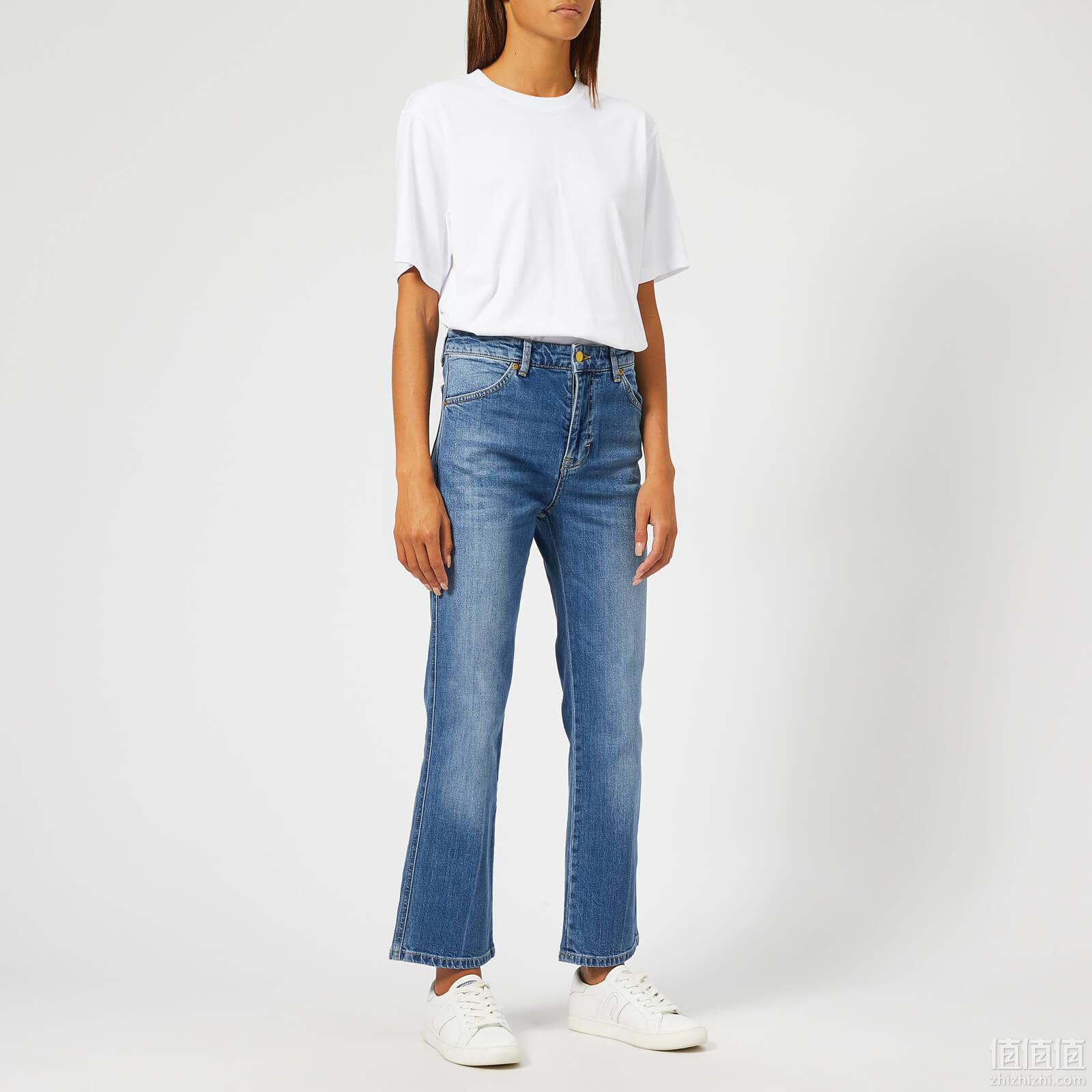 Victoria, Victoria Beckham Women's Cali Jeans - Mineral Wash