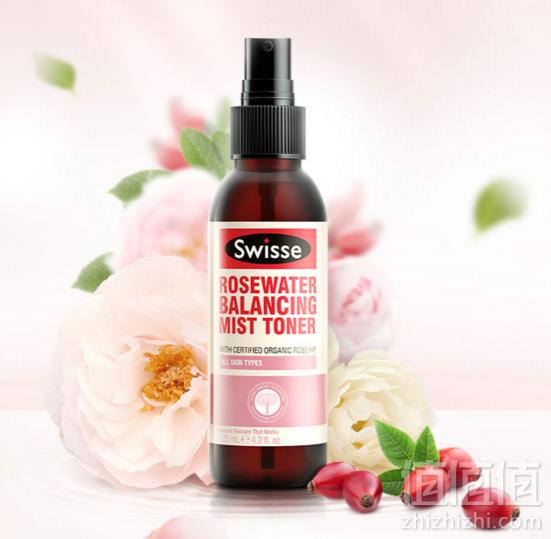 Swisse 玫瑰水补水喷雾爽肤水 125ml45元包邮包税（需领券）