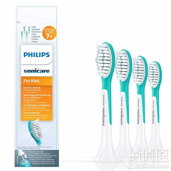 Philips 飞利浦 Sonicare HX6044/33 原装儿童刷头4只装 Prime会员凑单免费直邮含税到手116元