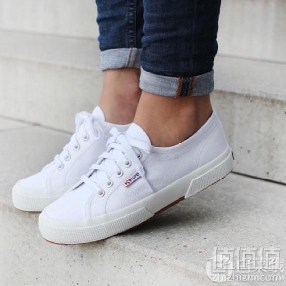 <span>多色码全白菜！</span>Superga 2750 Basic基础款 男女士帆布鞋92元包邮（天猫396元）