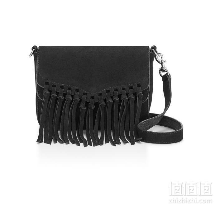 Rebecca Minkoff 瑞贝卡·明可弗 女士真皮流苏斜挎包 Prime会员免费直邮含税到手新低453.71元