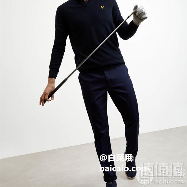 限32码，Lyle & Scott 苏格兰金鹰 Golf系列 男士休闲裤TR550G Prime会员凑单免费直邮含税到手196元