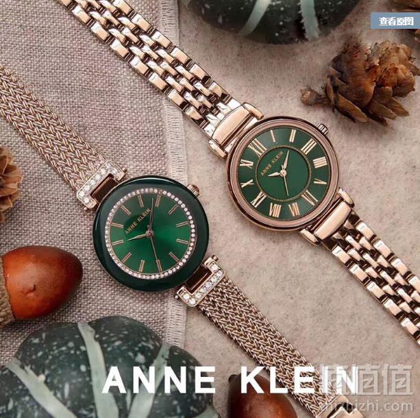 Anne Klein 安妮·克莱因 AK/2158GNRG 女士墨绿石英表 Prime会员免费直邮含税到手309元