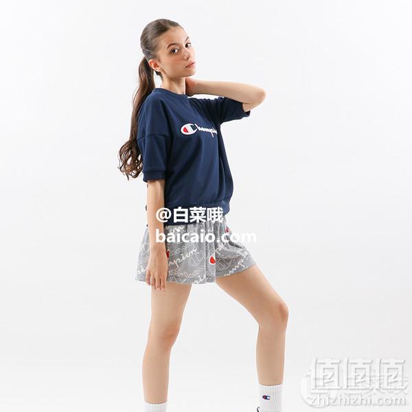 M/L码，Champion 冠军牌 CW-PS001 女士短袖T恤 Prime会员凑单免费直邮含税到手109元（需用码）
