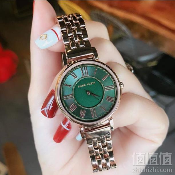 Anne Klein 安妮·克莱因 AK/2158GNRG 女士墨绿石英表 Prime会员免费直邮含税到手309元