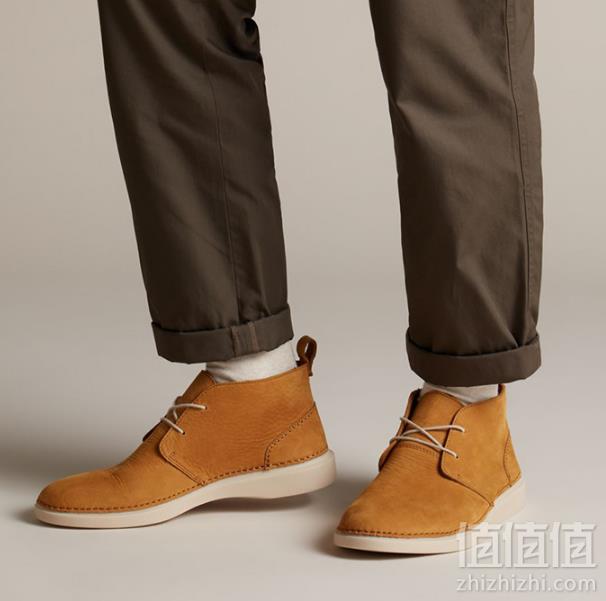 多尺码，Clarks 其乐 Hale Lo 男士牛皮高帮休闲鞋 Prime会员免费直邮含税到手新低323元