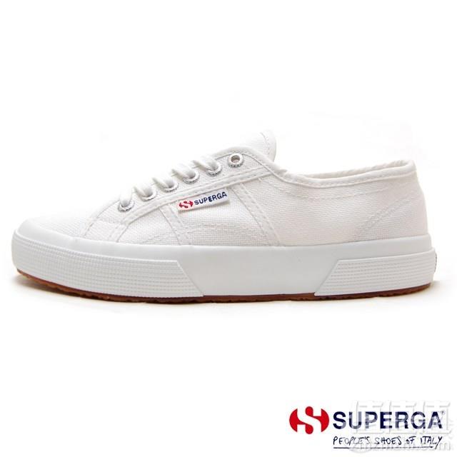 <span>多色码全白菜！</span>Superga 2750 Basic基础款 男女士帆布鞋92元包邮（天猫396元）