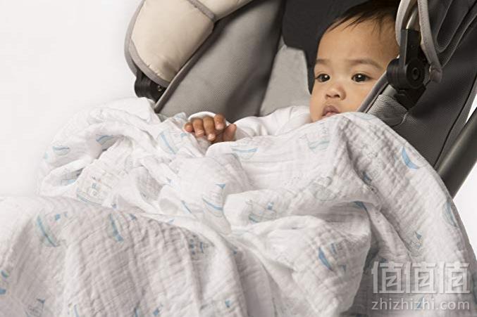 SwaddleDesigns Muslin细棉 婴儿包巾/抱毯 4条装 Prime会员免费直邮到手223.85元