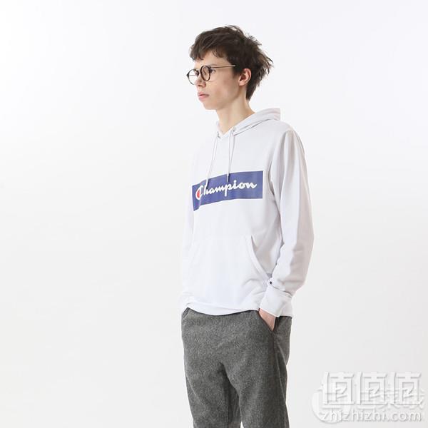 M/L码，日版 Champion 冠军牌 C3-NS122 男士连帽卫衣 Prime会员免费直邮含税到手178元