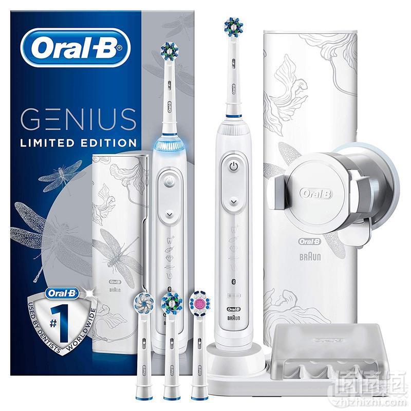 Oral-B 欧乐-B Genius 9000 智能电动牙刷套装 含4刷头 Prime会员免费直邮含税到手726.53元