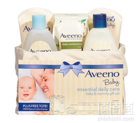 Aveeno 艾维诺 日常婴儿护理母婴礼品6件套装 Prime会员凑单免费直邮含税到手213.79元