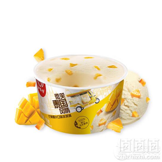 和路雪 梦龙  微笑泰国风情 芒果椰汁口味 冰淇淋 93g*3杯凑单低至10.5元