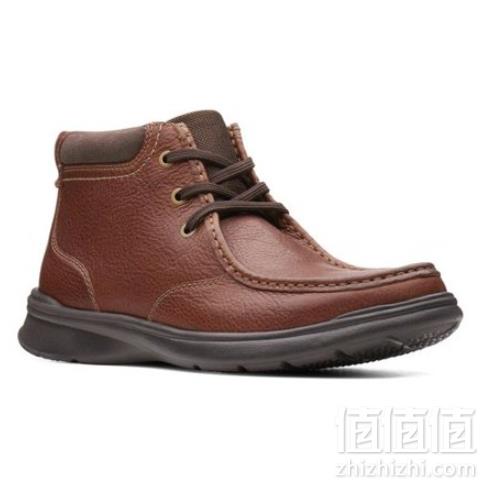 Clarks 其乐 Cotrell Top  男士真皮短靴 2色 Prime会员免费直邮含税到手331元