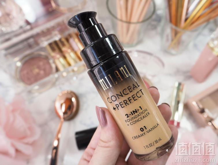 平价MAC，Milani 遮瑕粉底液 3色58元包邮包税（需领券）