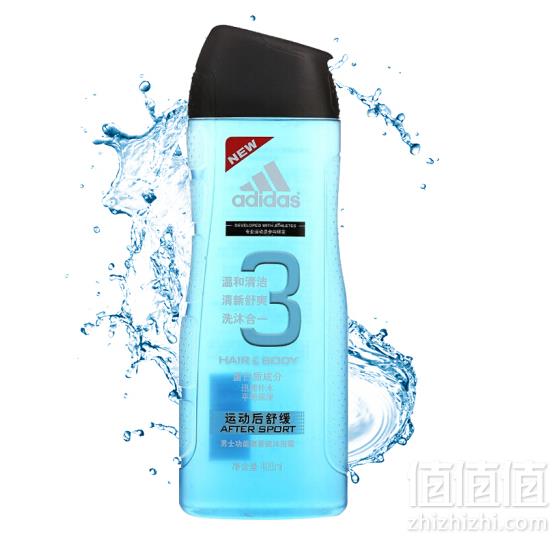 adidas 阿迪达斯 男士功能型香波沐浴露 400ml *8件 76.12元9.52元/件（双重优惠）