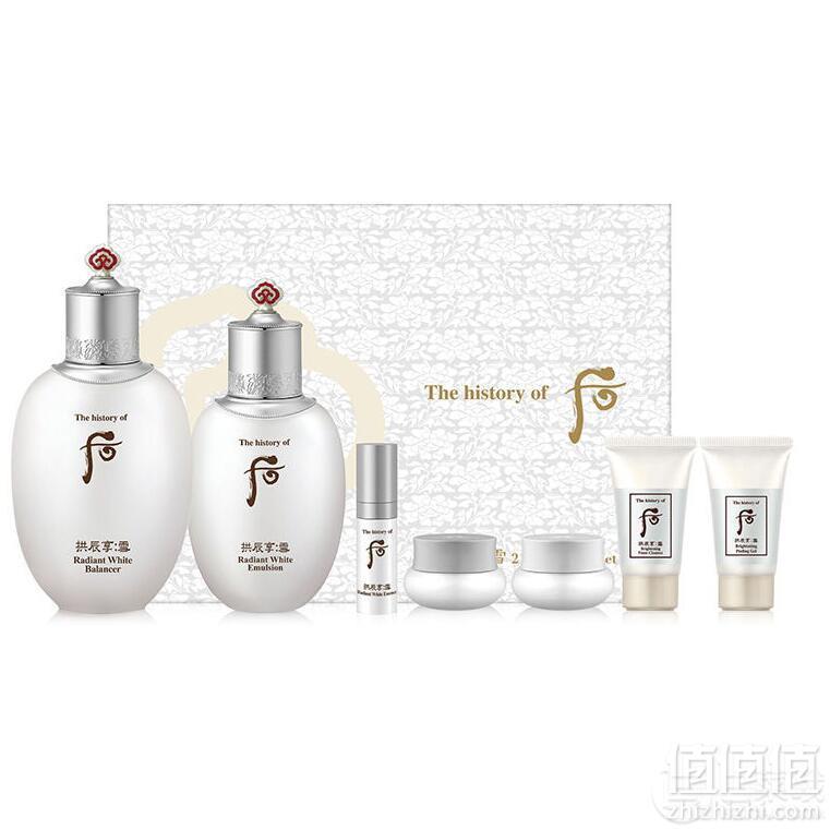 Whoo 后 拱辰享 雪玉凝水乳7件套581元包邮包税
