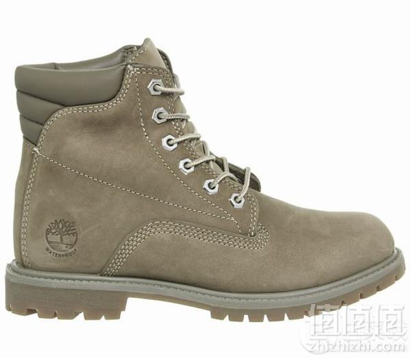限UK4码，Timberland 添柏岚 Waterville 女士6英寸真皮防水高帮靴 Prime会员免费直邮含税到手新低417元