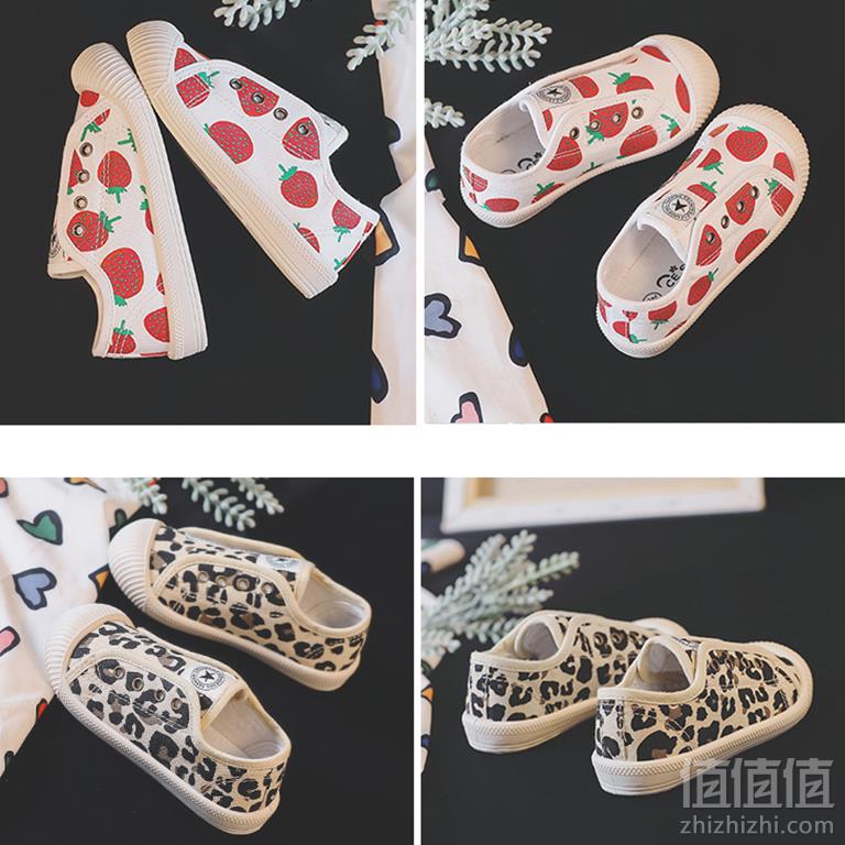 植入量子能量芯片，匡威旗下 CESHOESES 2019年夏季新款男女童帆布鞋（16~35码）多色29.9元包邮（双重优惠）