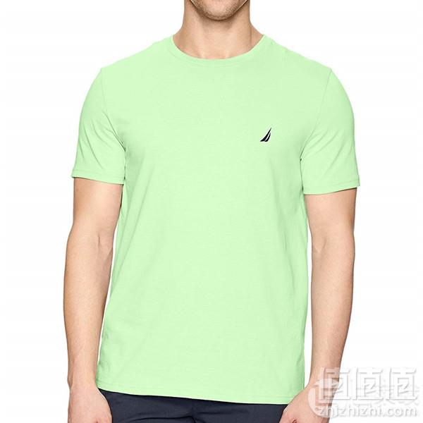 Nautica 诺帝卡 18年春夏 男士纯色T恤 多色多码 Prime会员凑单免费直邮含税到手99元