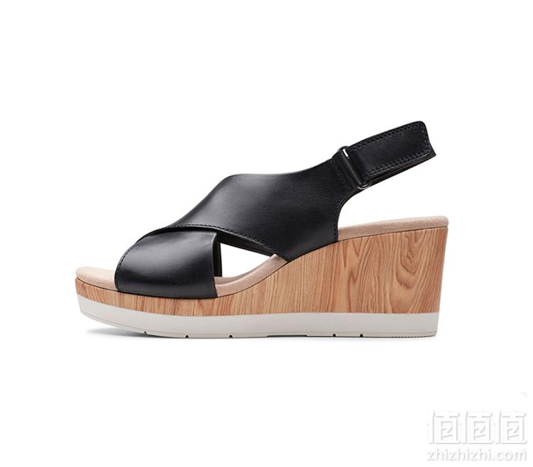 限US6码，Clarks 其乐 Cammy Pearl 女士坡跟凉鞋  Prime会员免费直邮含税到手285.62元