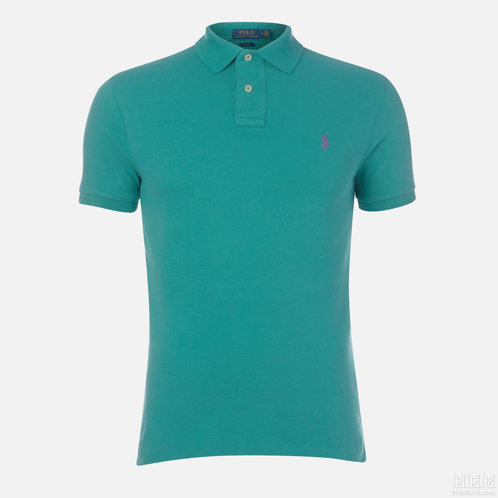 Polo Ralph Lauren Men's Slim Fit Weathered Mesh Polo Shirt - Green
