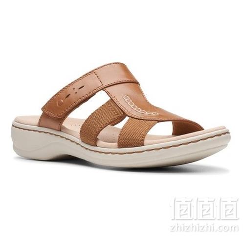 限US6码，Clarks 其乐 Leisa Emily 女士舒适凉拖鞋 prime会员免费直邮到手新低154元