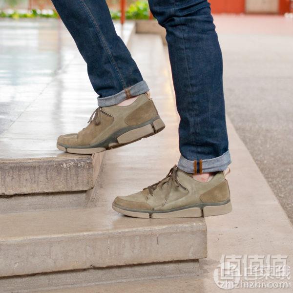 19年春季新款，Clarks 其乐 Tri Verve 男士三瓣底休闲鞋 多色多码 Prime会员免费直邮含税到手392元起