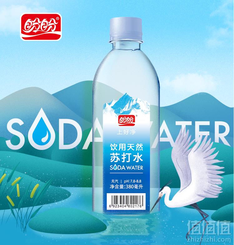 限地区，盼盼 上好净 苏打水 380ml*24瓶 *5件 104.5元包邮折合20.9元/件（双重优惠）