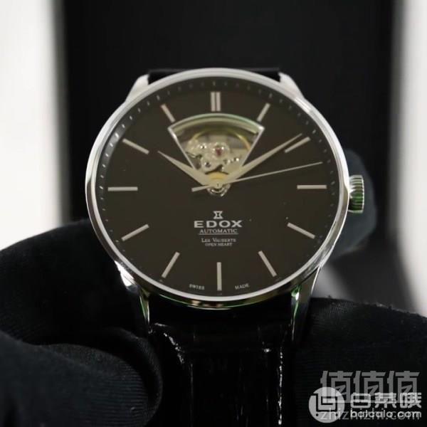 EDOX 依度 Les Vauberts系列 85010-3N-NIN 自动机械男表 新低9.99约2173元