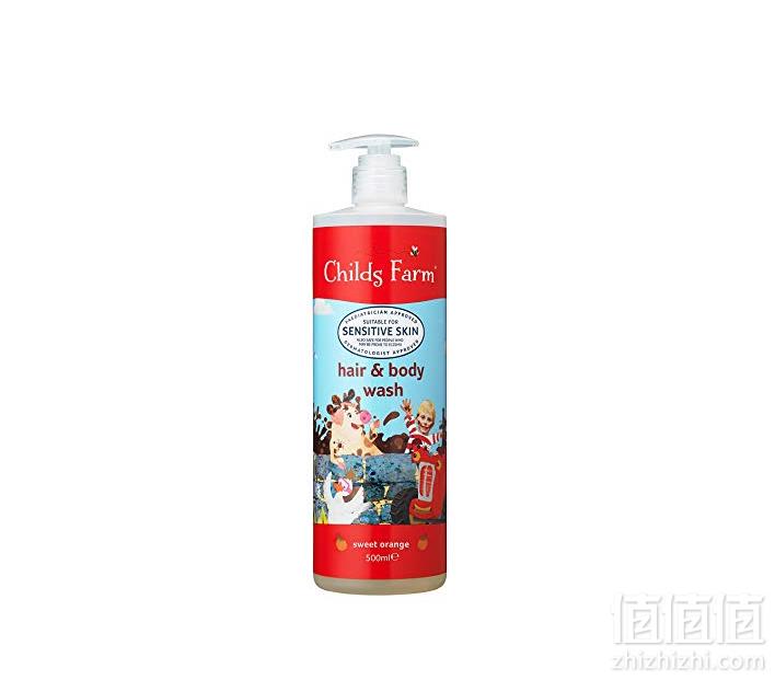 英亚销量第一，Childs Farm 甜橙洗发沐浴二合一500ml Prime会员凑单免费直邮含税到手69.52元