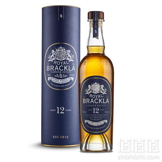 ROYAL BRACKLA 皇家布莱克拉 12年单一麦芽威士忌 700ml269元包邮（下单满减）