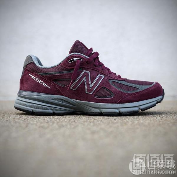 New Balance 新百伦 美产 990V4 男款第四代总统慢跑鞋 Prime会员免费直邮含税到手726元