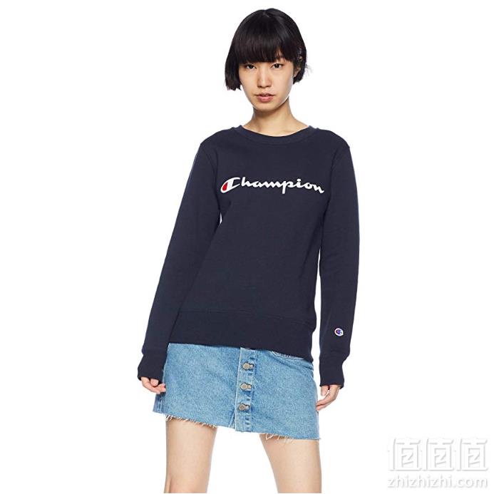 限M码，日版 Champion 冠军牌 CW-N015 女士纯棉卫衣 3色 Prime会员免费直邮到手新低188.85元（国内550元）