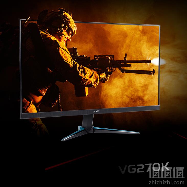 Acer 宏碁 VG270K 27英寸 4K IPS显示器2399元包邮（下单立减）