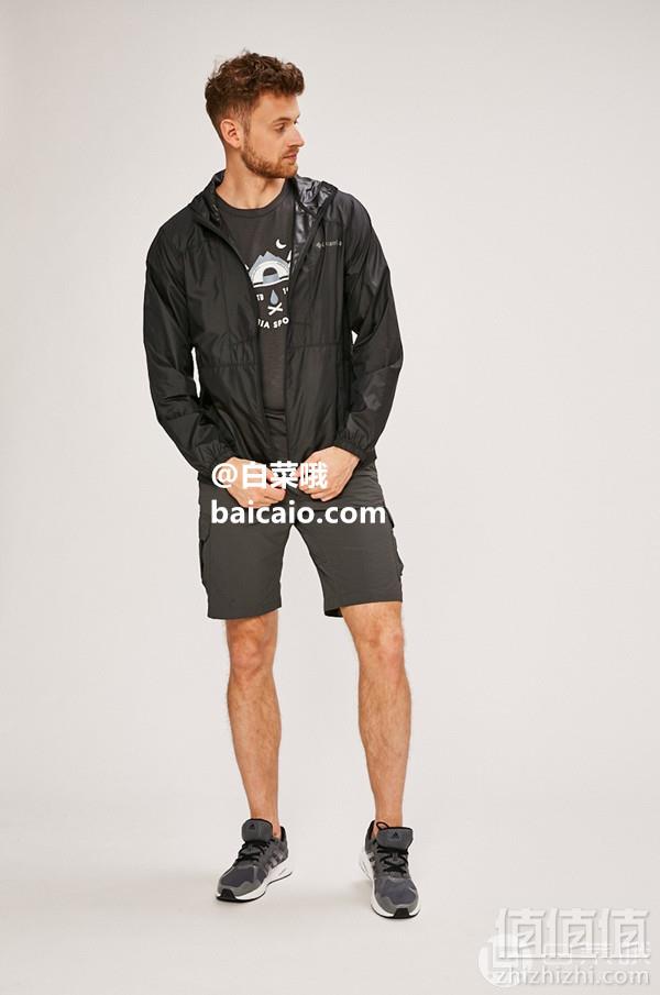 限M码，Columbia 哥伦比亚 Flashback Windbreaker 男士防风夹克 Prime会员免费直邮含税到手250元