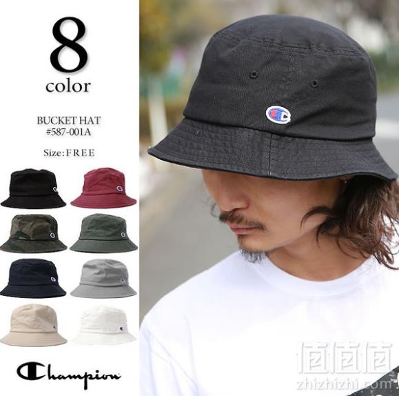 Champion 冠军牌 587-001A 中性款渔夫帽 多色 Prime会员凑单免费直邮含税到手142.85元