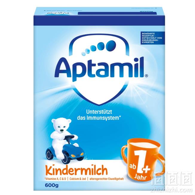 <span>白菜！</span>德亚直邮，Aptamil 爱他美 婴幼儿奶粉 1+段(1-2岁) 600g*5盒 Prime会员免费直邮含税到手新低362元