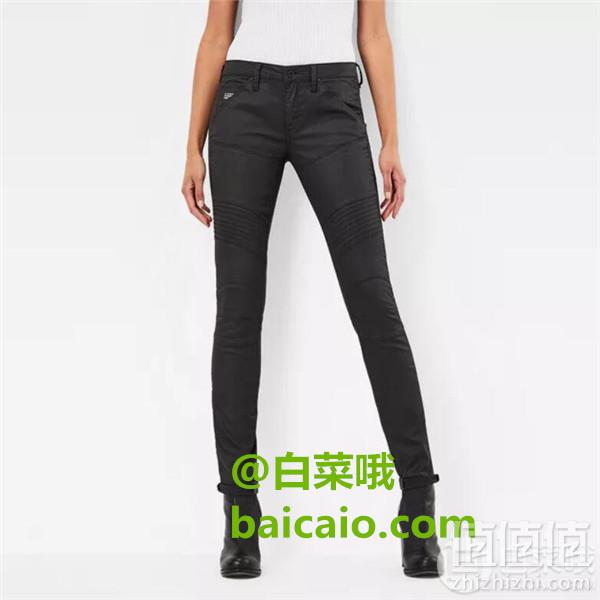 限27W/34L码，G-Star Raw 5620 女士修身牛仔裤 Prime会员凑单免费直邮含税到手207元