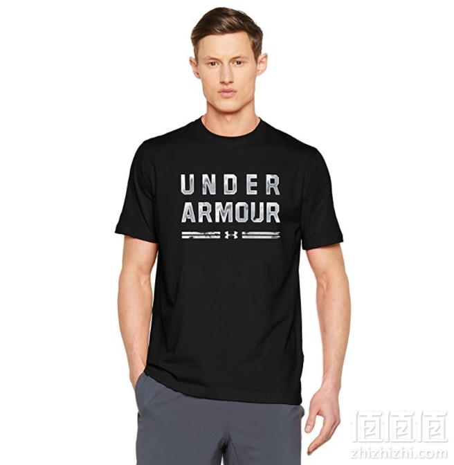 限L码，Under Armour 安德玛 男士字母印花运动T恤 Prime会员凑单免费直邮含税到手109.98元