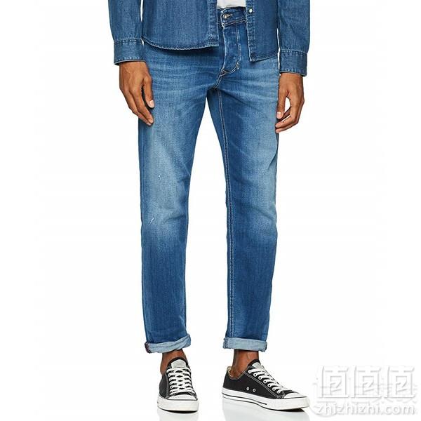 W31/L32码，Diesel 迪赛 Larkee-Beex 男士修身牛仔裤 Prime会员免费直邮含税到手391元