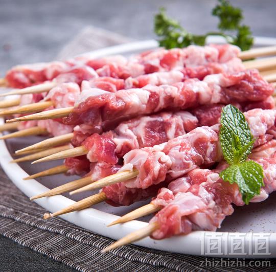 如康 新西兰羔羊肉串 300g/袋 15串22元/件（需凑单）