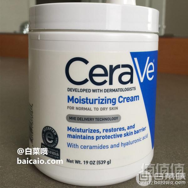 敏皮救星，CeraVe 全天候保湿修复霜539g Prime会员凑单免费直邮含税到手121.28元