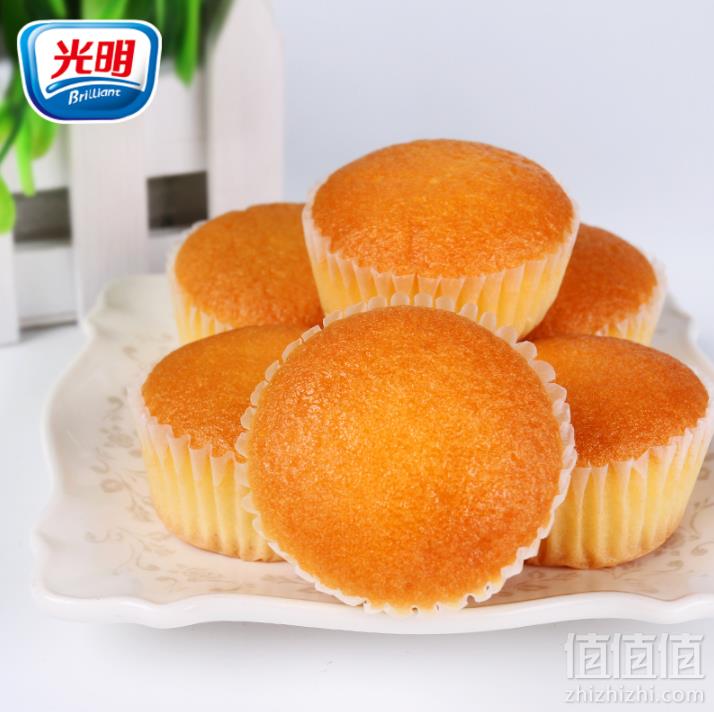 光明 法式小面包蛋糕 香蕉味 1kg19.8元包邮（双重优惠）