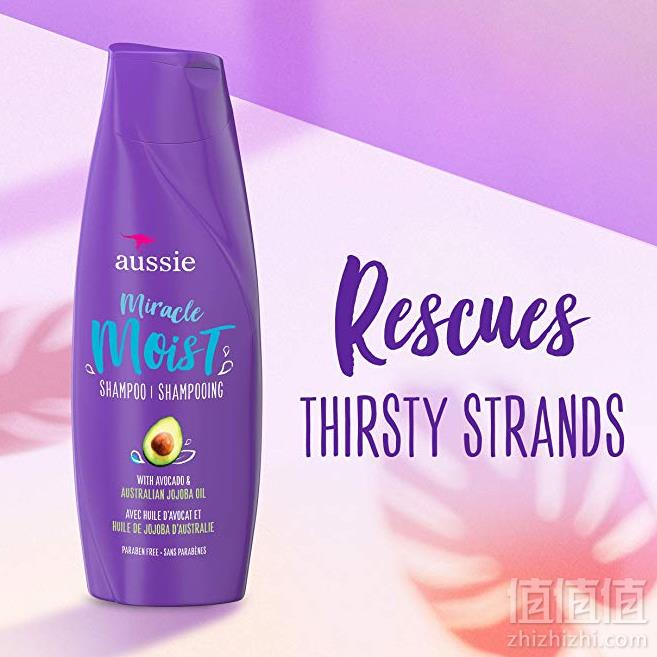 Aussie 袋鼠 滋润水养洗发水360ml*6瓶 Prime会员凑单免费直邮含税到手158.28元
