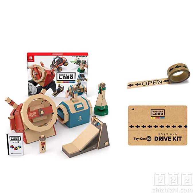0税费！Nintendo 任天堂 Labo 海陆空驾驶套组 日亚限定套装 Prime会员免费直邮含税到手新低368.47元