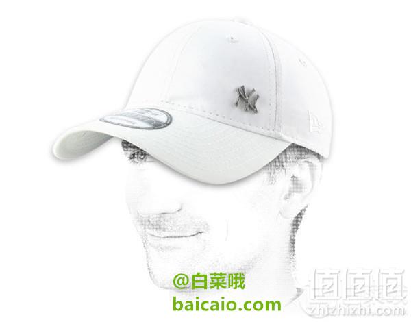New Era 9Forty 纽约洋基队 可调节棒球帽 2色 Prime会员凑单免费直邮含税到手118.22元