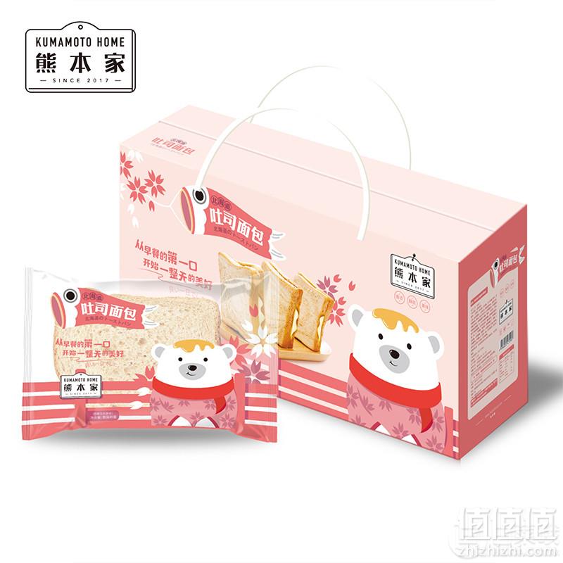 熊本家 北海道吐司面包片 420g/整箱9.99元包邮（需领券）